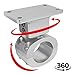 FISHMASTER MARINE TOWERS AND ACCESSORIES T-Top Mounting Plate Bracket for VHF Antenna Ratchet Mount - 1.9