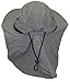 JFH GROUP Mens Womens Unisex Packable Wide Brim Summer Hat w/Neck Flap (F006 Olive)