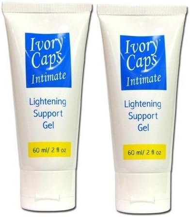 (Pack of 2) Ivory Caps Intimate Lightening Support Gel