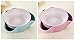 DEEBF Separable Double Dish Bowl and Snack Serving Bowl for Pistachios, Peanuts,Cherries, Nuts, Fruits, Candies, Snacks disc，Double Dish Nut Bowl with Shell Storage