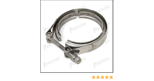 Bond-Express Abrazadera de tubo de escape de acero inoxidable de 7,6 cm