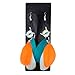 Littlearth NFL Miami Dolphins Feather Earrings