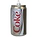 Coca-Cola Kurt Adler 4.375-Inch Glass Diet Coke Can Ornament