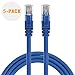CableCreation 3 Feet (5-Pack) CAT 5e Ethernet Patch Cable, RJ45 Computer Network Cord, Cat5/Cat5e/Cat6 LAN Cable UTP 24AWG+100% Copper Wire for PC, Mac, Laptop, PS3, PS4, Xbox, 0.91m, Blue