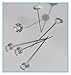 Crystal Diamante Corsage Pins pk/100