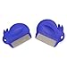 ALJD Tear Stain Remover Combs for dog,Smooth Stainless Extra Fine Tooth Clean Pet Eyes Mucus,Stains and Flea,Set of 2