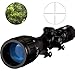 SONICKING Tactical Rifle Scope with 20mm Mounts (3-9X40 AO) Black