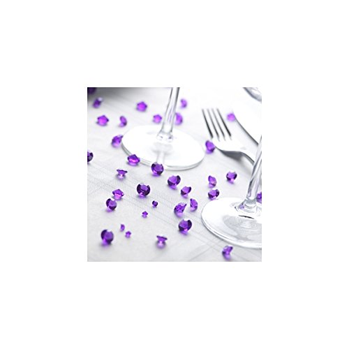 Neviti Table Crystals-Purple-100g Pack, Purple, 1 x 1 x 0.5 cm