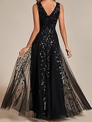 Ever-Pretty Women's Sexy Sleeveless V-Neck Evening