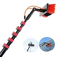 YQDZ Photovoltaic Panel Cleaning/Window Clean,6M-9M Water Fed Telescopic Brush/Extendable Cleaner Conservatory Roof Cleaning Tools,Trucks Water Brush,24FT/7.2M