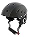 Lucky Bums Snow Sport Helmet, Matte Black, Medium