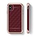 Caseology Parallax for iPhone Xs Case (2018) / iPhone X Case (2017) - Award Winning Design - Burgundy
