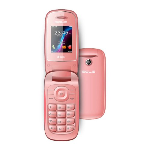 SOLE Mobile F250 Compact, Lightweight, DualSIM Quadband Flip Phone