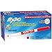 Expo Fine Point Dry Erase Markers Bundle – 5 Items: 12 Black Markers, 12 Red Markers, 12 Blue Markers, 12 Assorted Color Markers, Bright Colorful Rectangle Sticky Note Pad – Low Odor