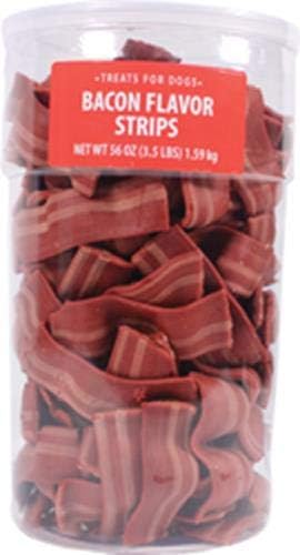 bacon strips dog treats