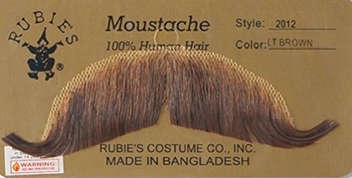 Gentlemans Light Brown European Mustache