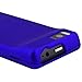 Rubberized Blue Motorola Droid X MB810 Premium Phone Protector Hard Cover Case