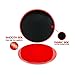 4-FQ Gliding Discs Core Workout Exercise Sliders 2 Dual Sided Gliding Sliding Discs for Core Fitness, Ultimate Core Trainer, Gym, Carpet and Hardwood Floors Home Abdominal Exercise Equipment