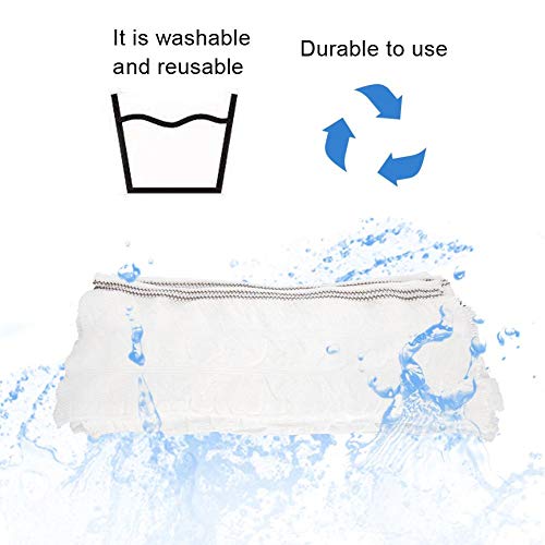 Huairdum Mesh Incontinence Aid Panties, 10 Pcs Breathable High Comfortable Fixed Reusable Washable Diaper Stretch Net Pants for Elderly Maternity People(L) - Thumbnail 3