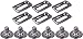 Shimano Y42U98020 cleat set, SH10-(0d/red) pair
