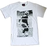 Bob Marley - Soccer 77 T-Shirt, White, Medium