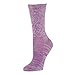 Kirkland Signature Ladies' Trail Socks, Pack of 4 (Purple)