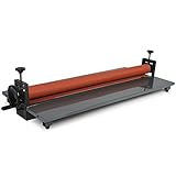 OrangeA Cold Laminator Roll Laminator Cold Laminating Machine 39 Inch 4 Roller System Manual Vinyl Photo Film(39 Inch)