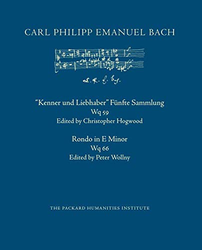 "Kenner und Liebhaber" Fünfte Sammlung, Wq 59; Rond in E Minor, Wq 66