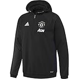 adidas Men's Manchester United 1/4 Zip Fleece Top