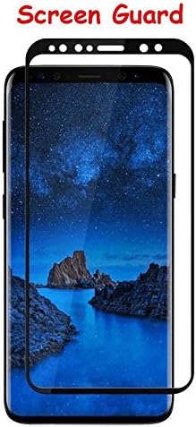 Kaira 0.3mm Premium Anti Explosion Screen Guard, 9H Hardness Ultra Clear, Anti-Scratch, Bubble Free, Anti-Fingerprints & Oil Stains Coating for Samsung Galaxy S9+/Plus (Black)