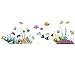 Under The Sea Decals The Deep Blue Sea Fishes Decorative Peel Vinyl Wall Stickers Wall Decals Removable Decors for Bedrooms Kids Rooms Baby Nursery Boys and Girls Bedroom