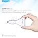 Lumsing USB Car Charger, 4-Port USB Charger for iPhone SE, iPhone 6/ 6 Plus, iPad Air 2/ mini 3, Smartphone Tablets and more(White)