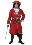 Captain Blackheart Pirate Costume - M