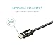 Dison Type C Cable,6.6 Ft (2M) Power Line USB-C to USB 3.0 Cable with Pull-up Resistor for USB Type-C Devices, for ChromeBook, MacBook,Nokia N1 Tablet and Other Devices Type C USB(Black)