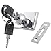 uxcell Cabinet Display Case Metal Lock for 7/20