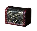 Creative Orchid Vintage Wooden Jewelry Box Cosmetic