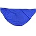 Men Sexy Translucent Ice Silk Triangular JJ Sets Underwear Blue