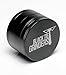 Black Tie Grinders - Next Level - Best Rated Herb Grinder, 2.5 Inch, 4 Piece, Aluminum (Black)
