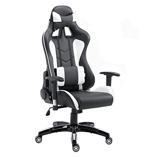 Giantex High Back Executive Racing Reclining Gaming Chair Swivel PU