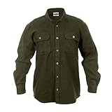 Rothco Heavy Weight Flannel Shirt, Olive Drab, 2X/3X/4X/XX-Large