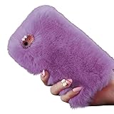 iPhone 6/ 6S Case, DaySeventh Warm Fluffy Villi Fur Plush Wool Bling Case Cover Skin For iPhone 6/ 6S 4.7inch (Pink )