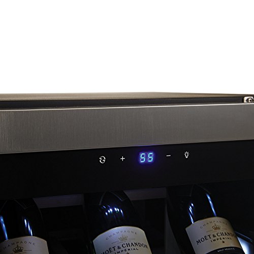 Wine Enthusiast Cellar Deluxe Oversized Bottle Wine Refrigerator - Thumbnail 3