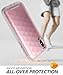 Clayco iPhone Xs Case, iPhone X Case, Hera Series Full-Body Rugged Case with Built-in Screen Protector for Apple iPhone Xs 2018/iPhone X 2017 Release (Rosegold)