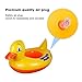Jellydog Duck Baby Floats, Cool Squawking Baby Inflatable Pool Float, Kids Summer Swim Ring, Safe Seat Boat for Age 1-3 Years