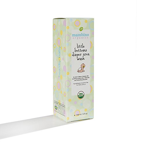 Mambino Organics Little Bottoms Diaper Area Wash, USDA Certified Organic