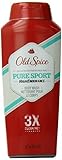 Old Spice High Endurance Pure Sport Scent Men's Body Wash 18 Fl Oz (Pack of 2)