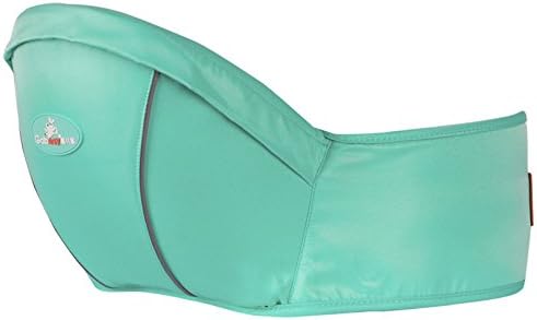 AIEOE Soft and Comfortable Baby Infant Waist Seat Hip Seat Support EPP Seat Carrier Mint Green