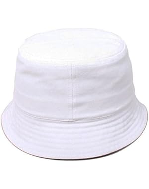 Baby Toddler Kids Sun Hat Summer Cap Sun Protection Brim Hat (White)