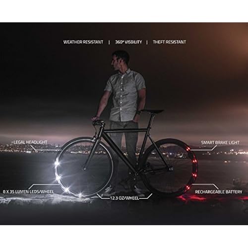 Revolights Eclipse Bicycle Lighting System, 700c/27-Inch Sports & Outdoors, Outdoor Recreation, Cycling, Accessories, Lights & Reflectors, Headlight-Taillight Combinations