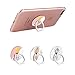 Phone Ring Holder Stand, 3 Pack Universal 360 Rotation Smartphone Finger Ring Grip Stand with 3 Car Mount Hooks for iPhone X 8 7 Plus 6S Samsung Galaxy S8 S9 Plus, Smartphones and Tablets - Pineapple